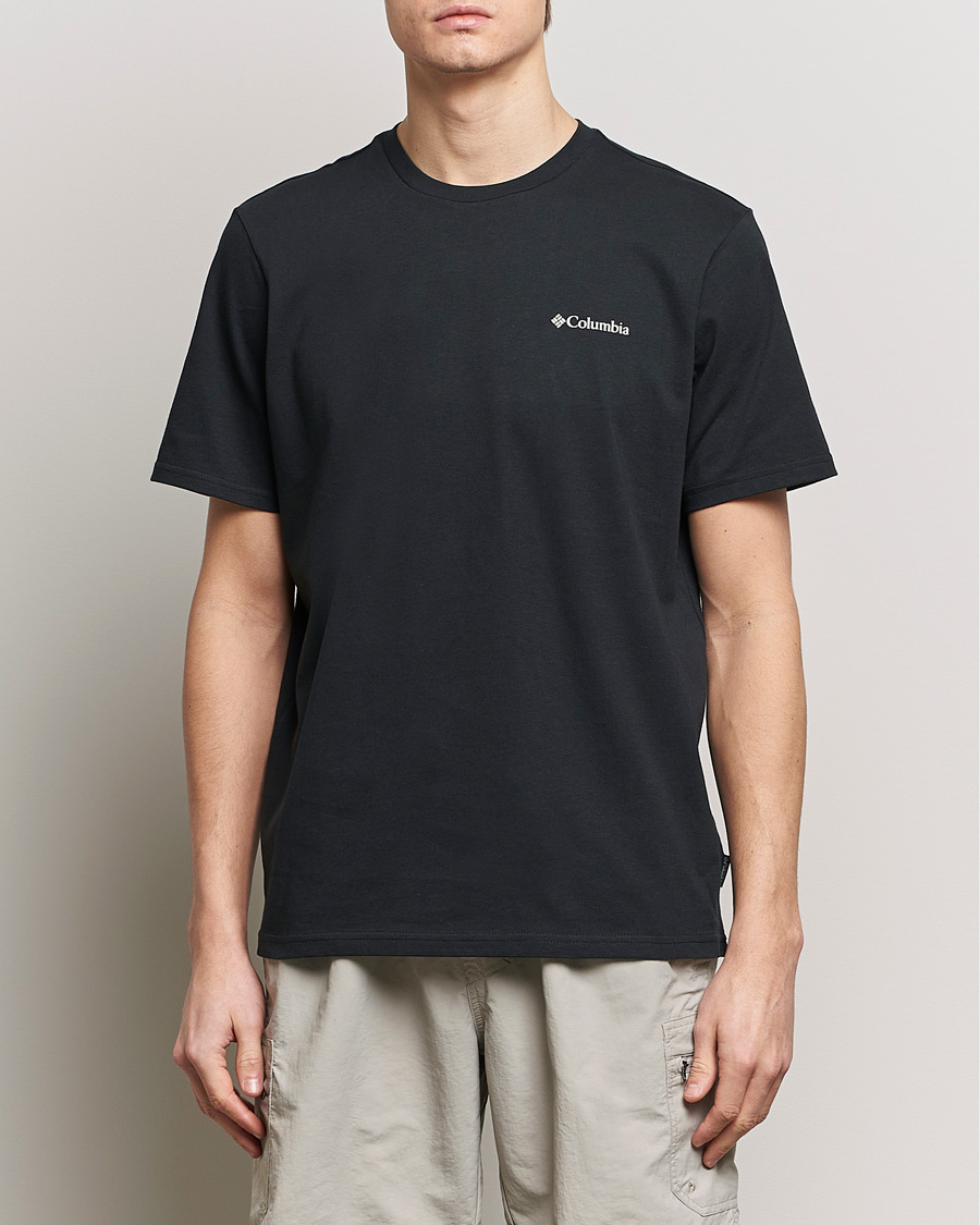 Men | Columbia | Columbia | Explorers Canyon Back Print T-Shirt Black