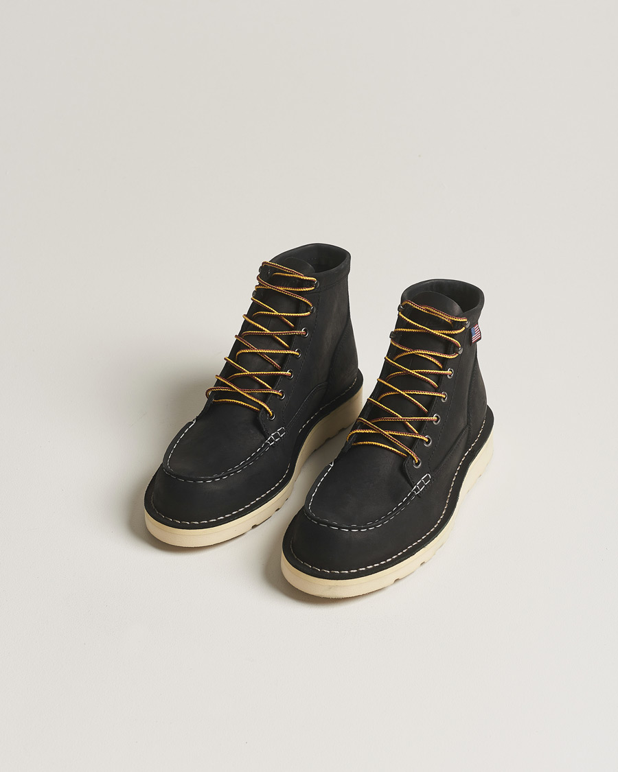 Men | Shoes | Danner | Bull Run Leather Moc Toe Boot Black