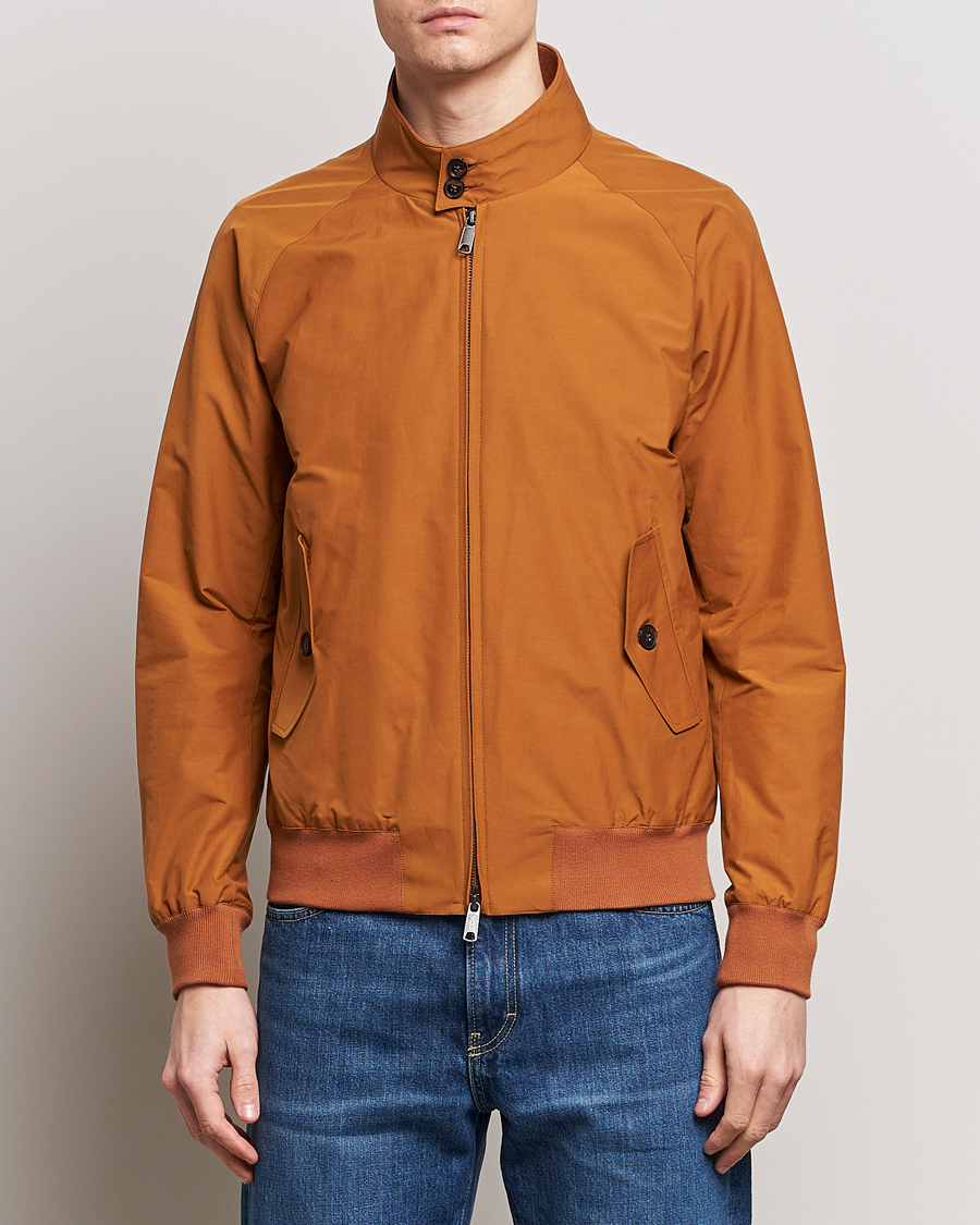 Men | Coats & Jackets | Baracuta | G9 Original Harrington Jacket Pumpkin Spice