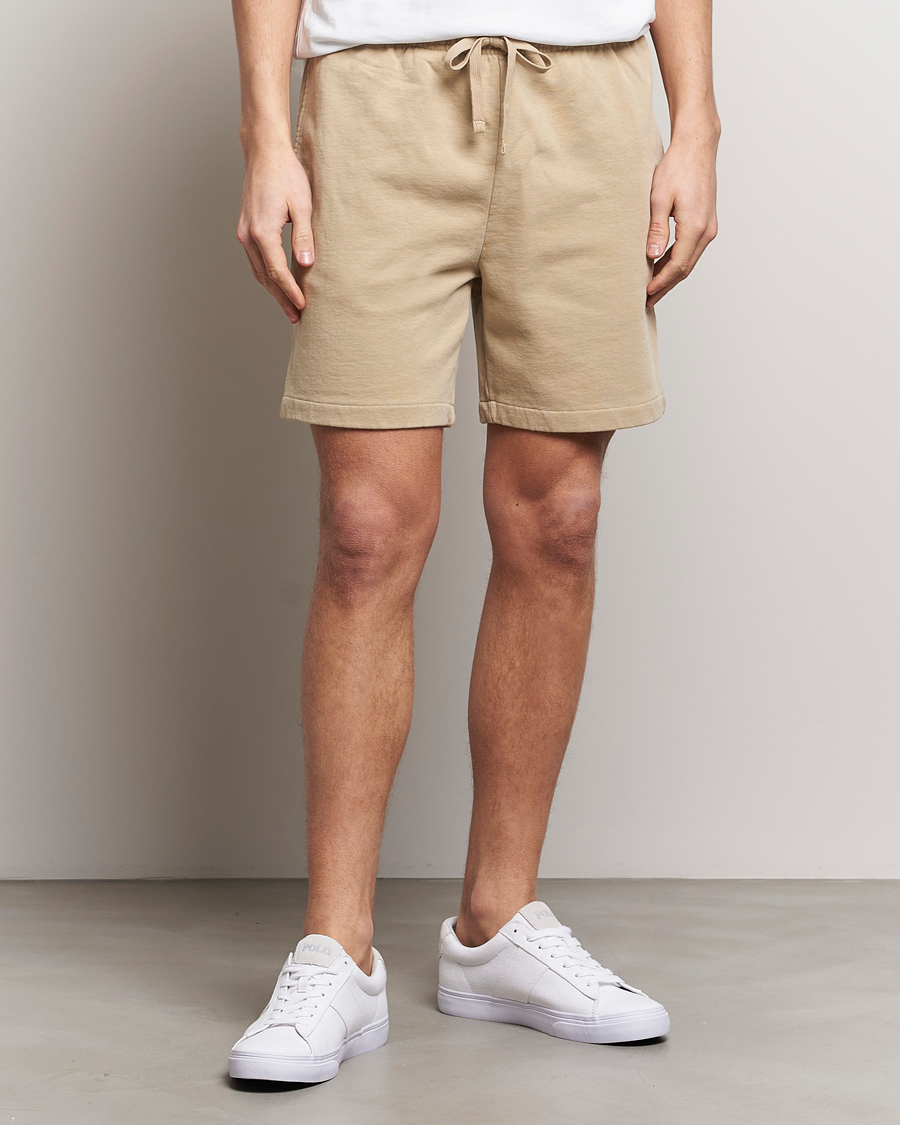 Men | Shorts | Polo Ralph Lauren | Loopback Terry Shorts Coastal Beige