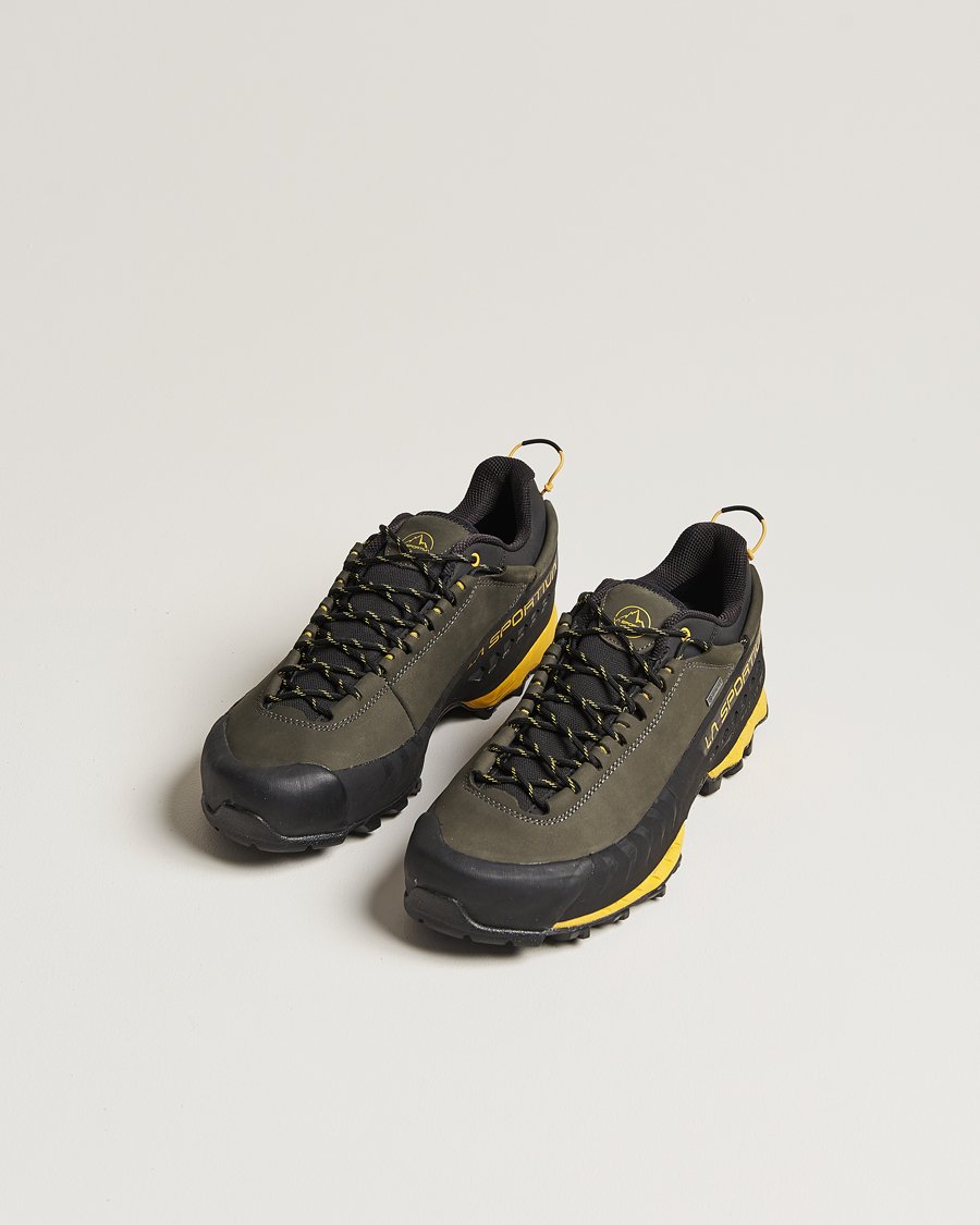 Men | Trail Sneakers | La Sportiva | TX5 GTX Hiking Shoes Carbon/Yellow