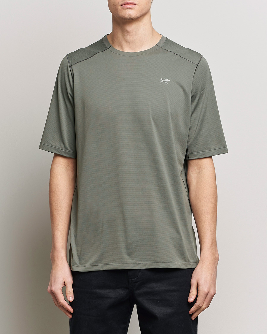 Men | Short Sleeve T-shirts | Arc'teryx | Cormac Crew Neck T-Shirt Forage Heather