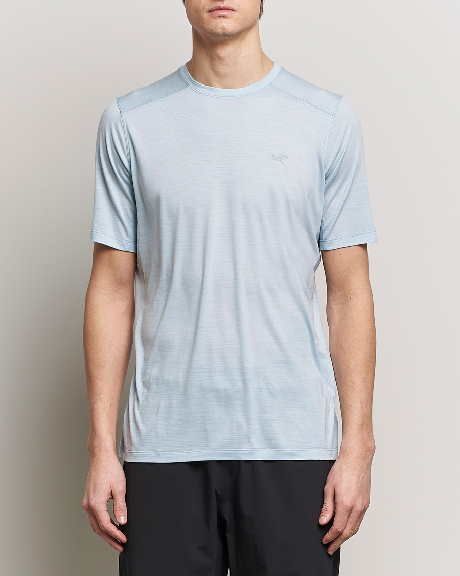 Homme | T-Shirts | Arc\'teryx | Ionia Merino Wool Crew Neck T-Shirt Dark Daybreak