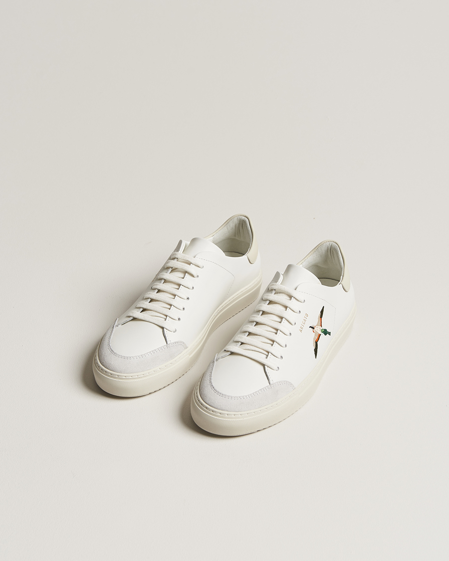 Men | Shoes | Axel Arigato | Clean 90 Bee Bird Sneaker White/Cremino