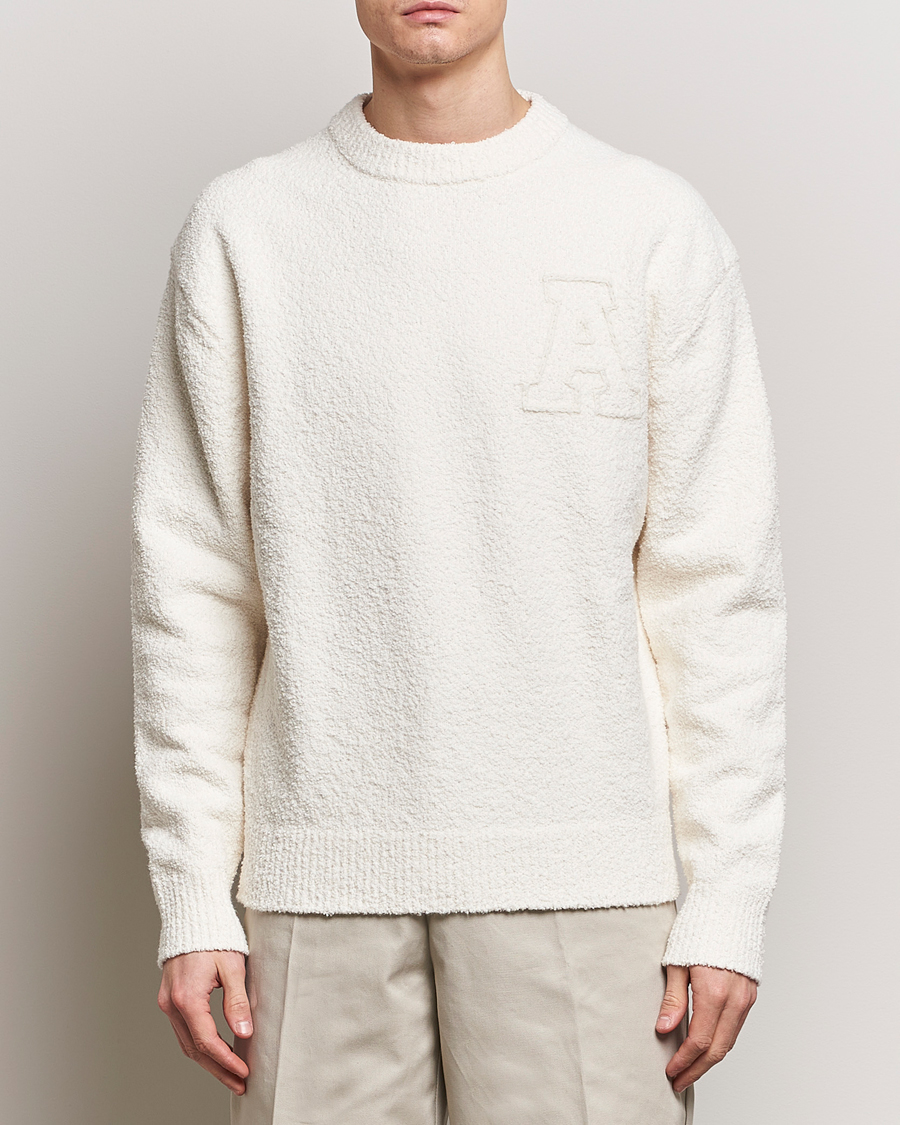 Men | Clothing | Axel Arigato | Radar Knitted Sweater Off White