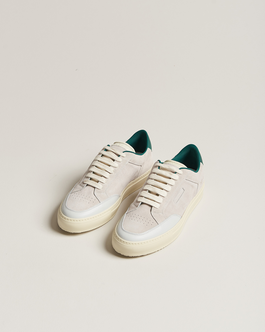 Men | Shoes | Common Projects | Tennis Pro Sneaker Off White/Green