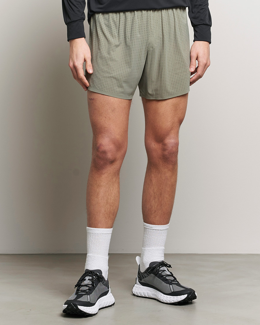 Men | Clothing | Satisfy | Space-O 5 Inch Shorts Dark Sage