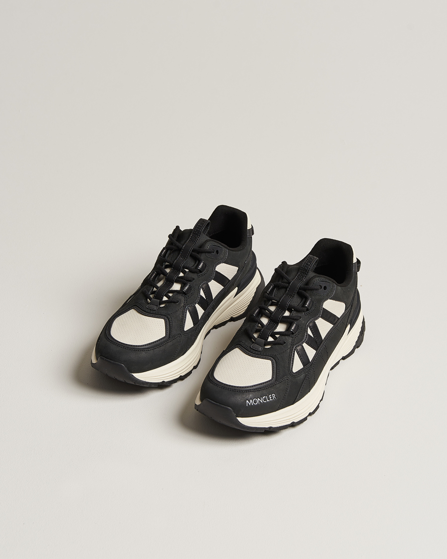 Men | Shoes | Moncler | Lite Runner Sneakers Black/White