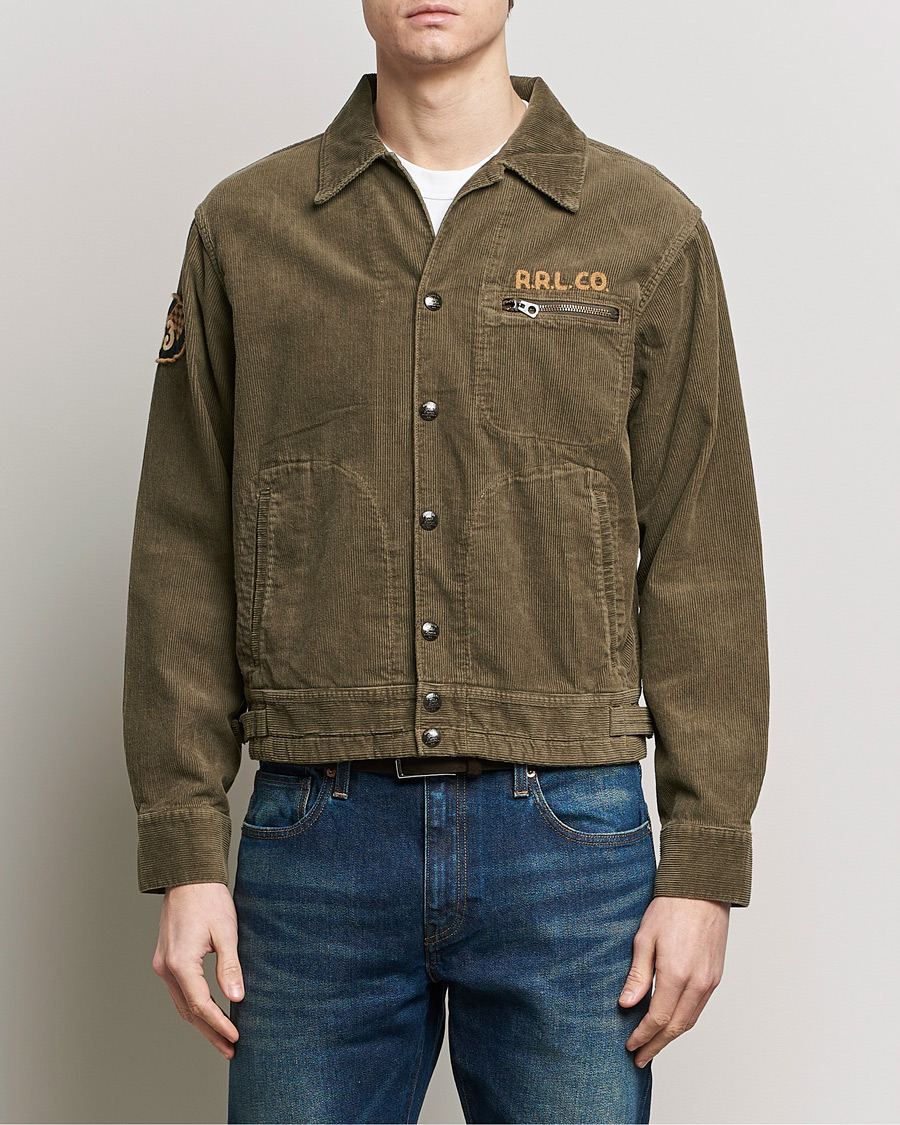 Men | Clothing | RRL | Walker Corduroy Jacket Olive
