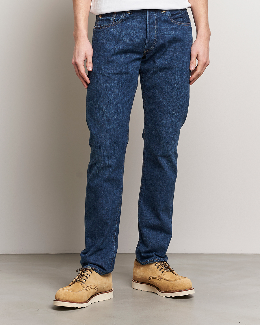 Men | Blue jeans | RRL | Slim Fit 5-Pocket Denim Eastridge Wash