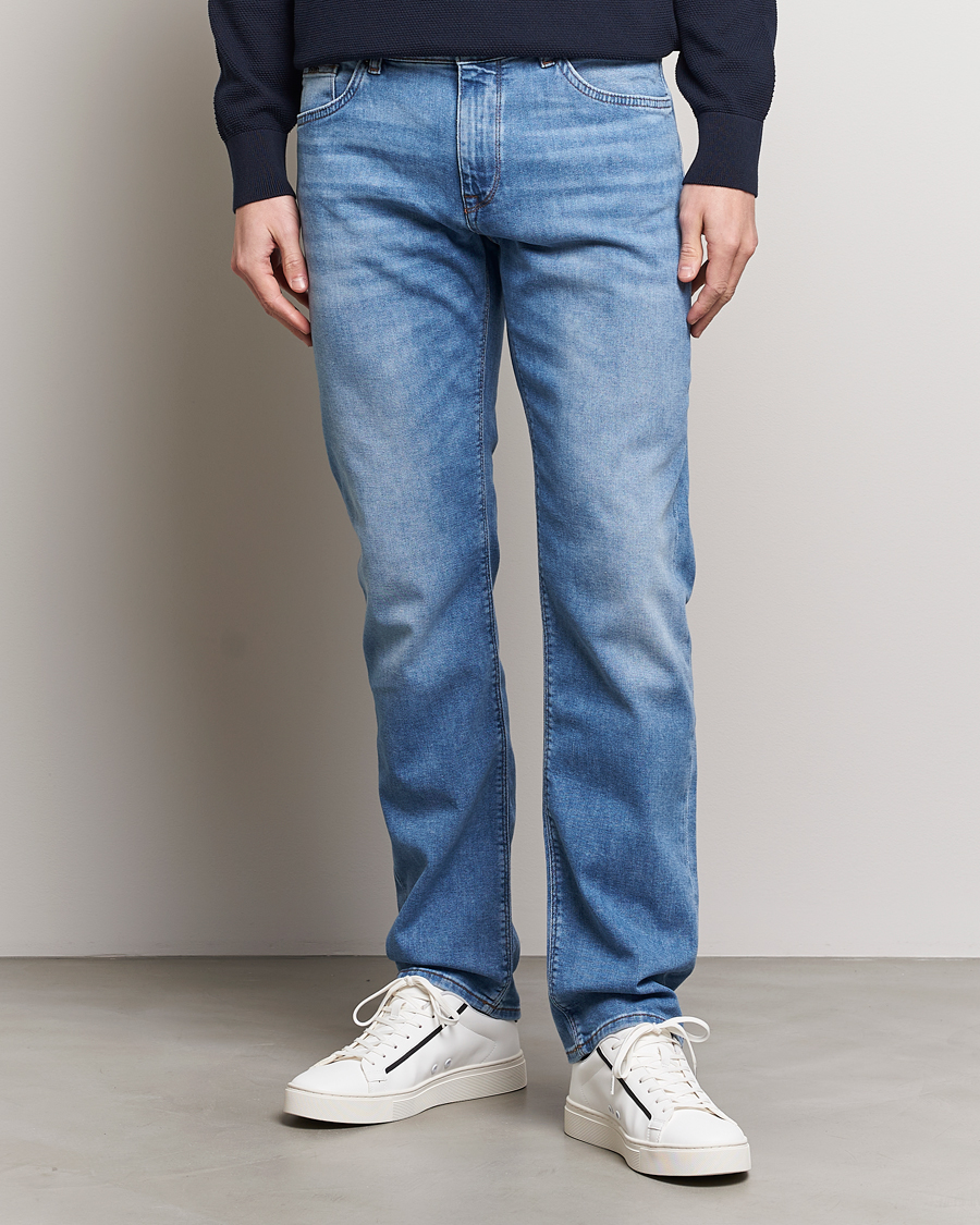 Men | Clothing | BOSS BLACK | Maine Jeans Medium Blue