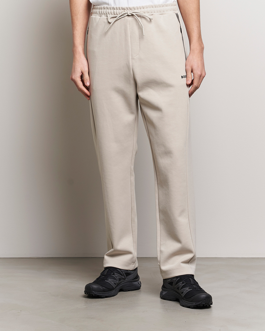 Men | Clothing | BOSS GREEN | Hadim Sweatpants Light Beige
