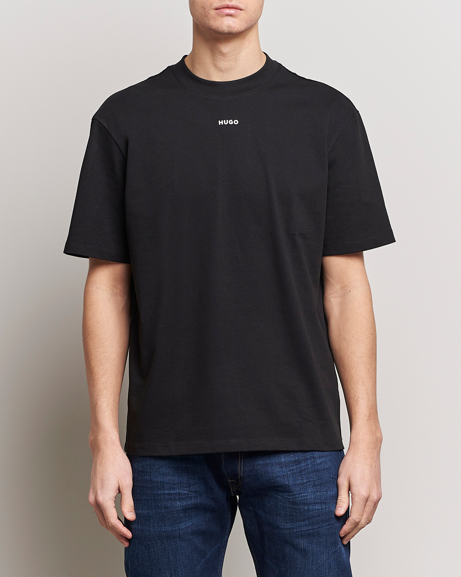 Men | Black t-shirts | HUGO | Dapolino T-Shirt Black