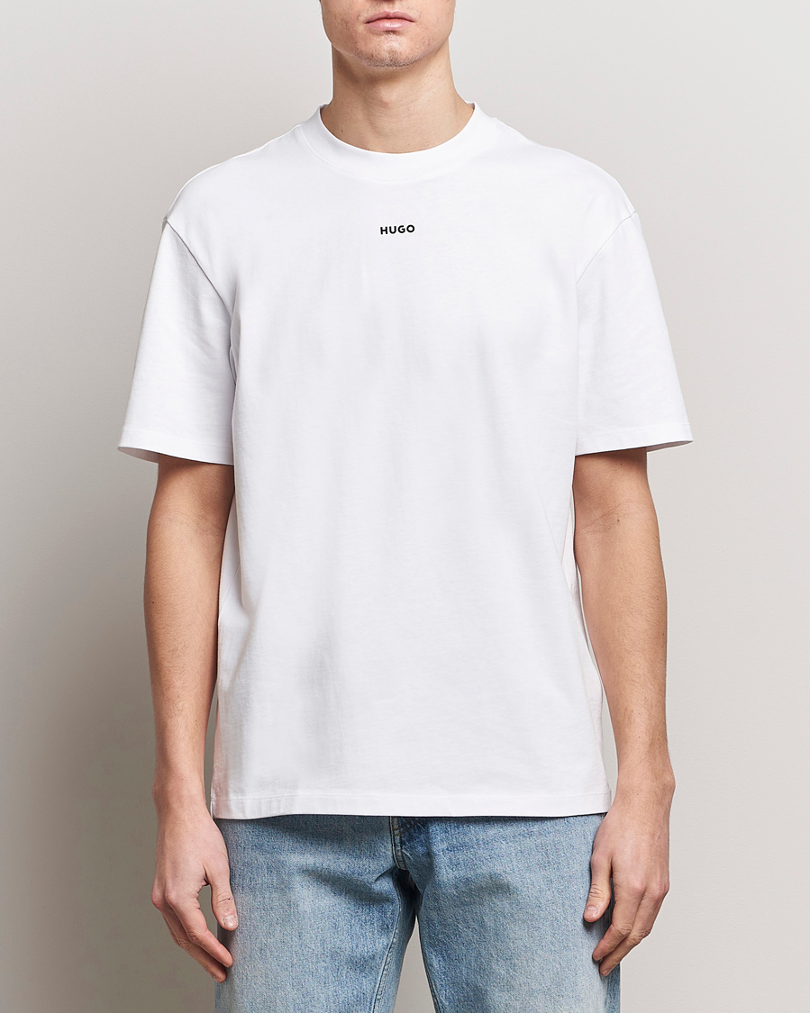 Men | White t-shirts | HUGO | Dapolino T-Shirt White