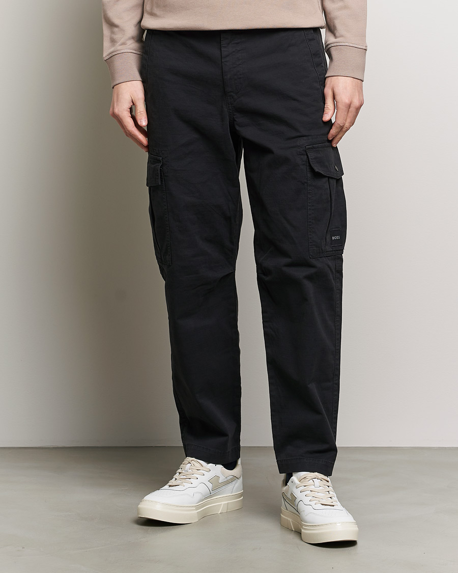Men | Clothing | BOSS ORANGE | Sisla 5-Pocket Cargo Pants Black