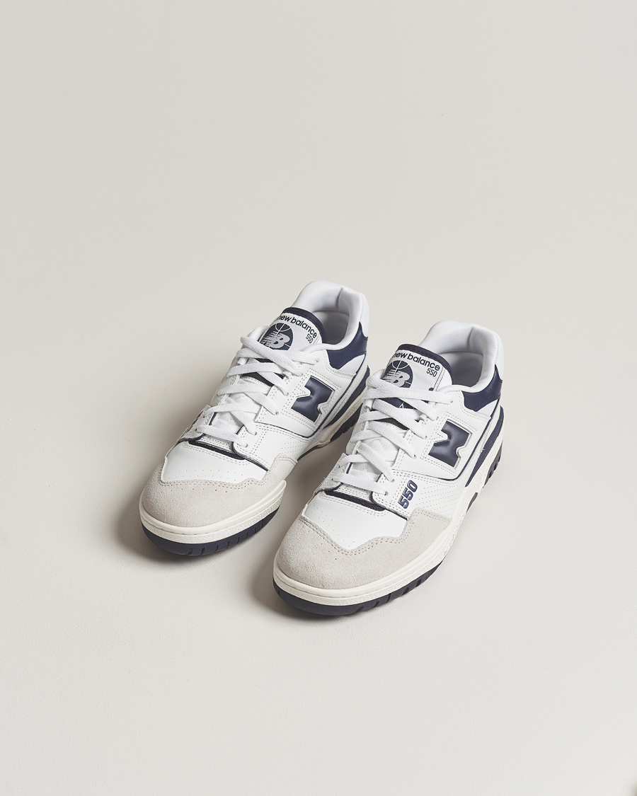 Men | New Balance | New Balance | 550 Sneakers White/Navy