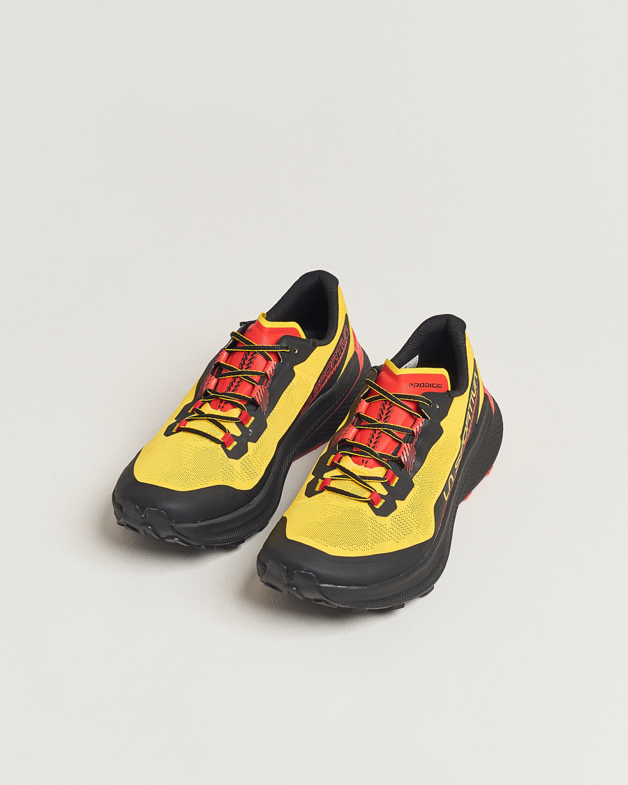 Men | Trail Sneakers | La Sportiva | Prodigio Ultra Running Shoes Yellow/Black