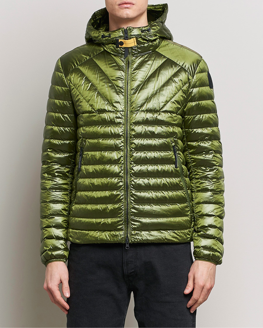 Men | Clothing | Parajumpers | Miroku Techno Puffer Hodded Jacket Citronelle