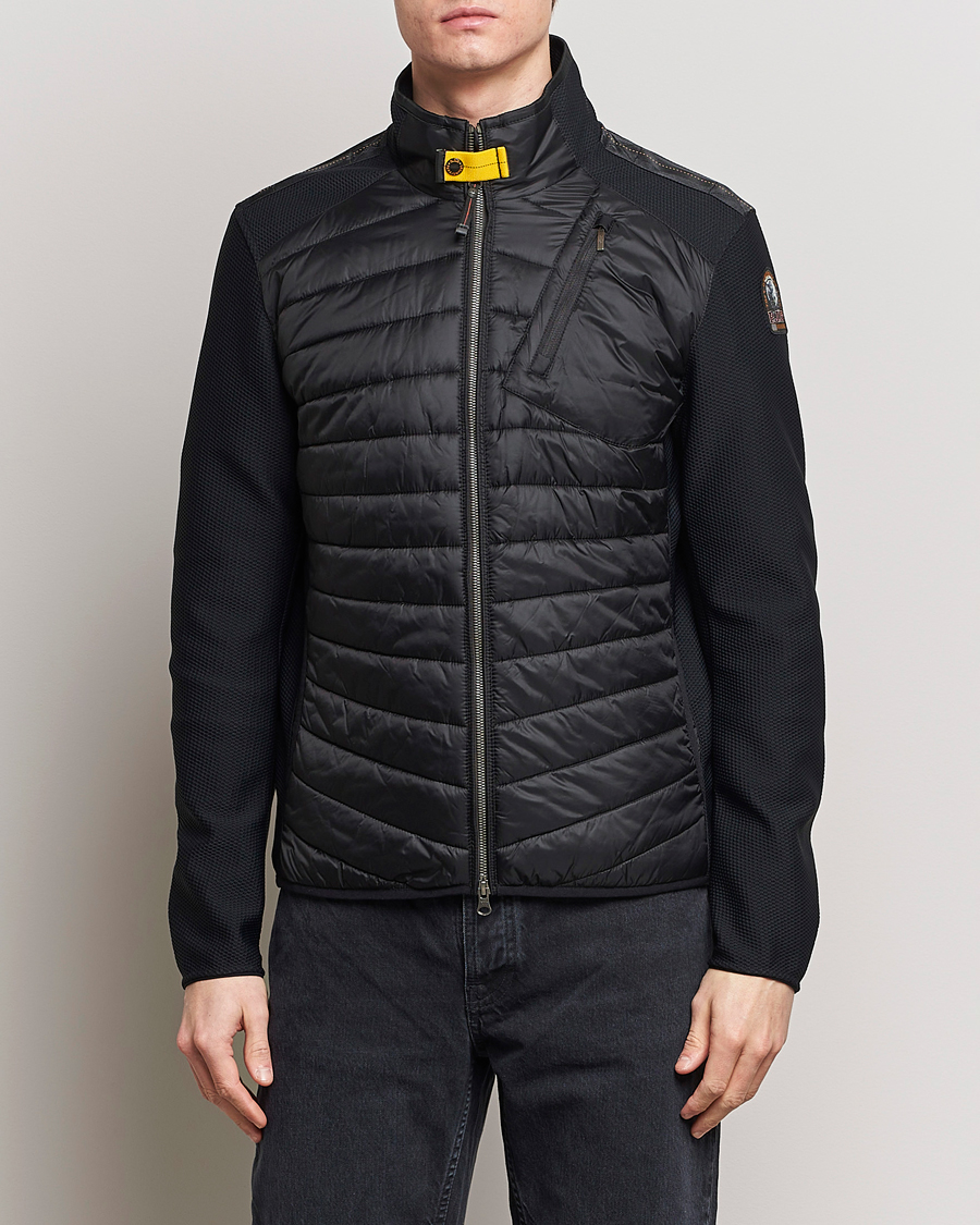 Men | Clothing | Parajumpers | Jayden Mesh Hybrid Jacket Black