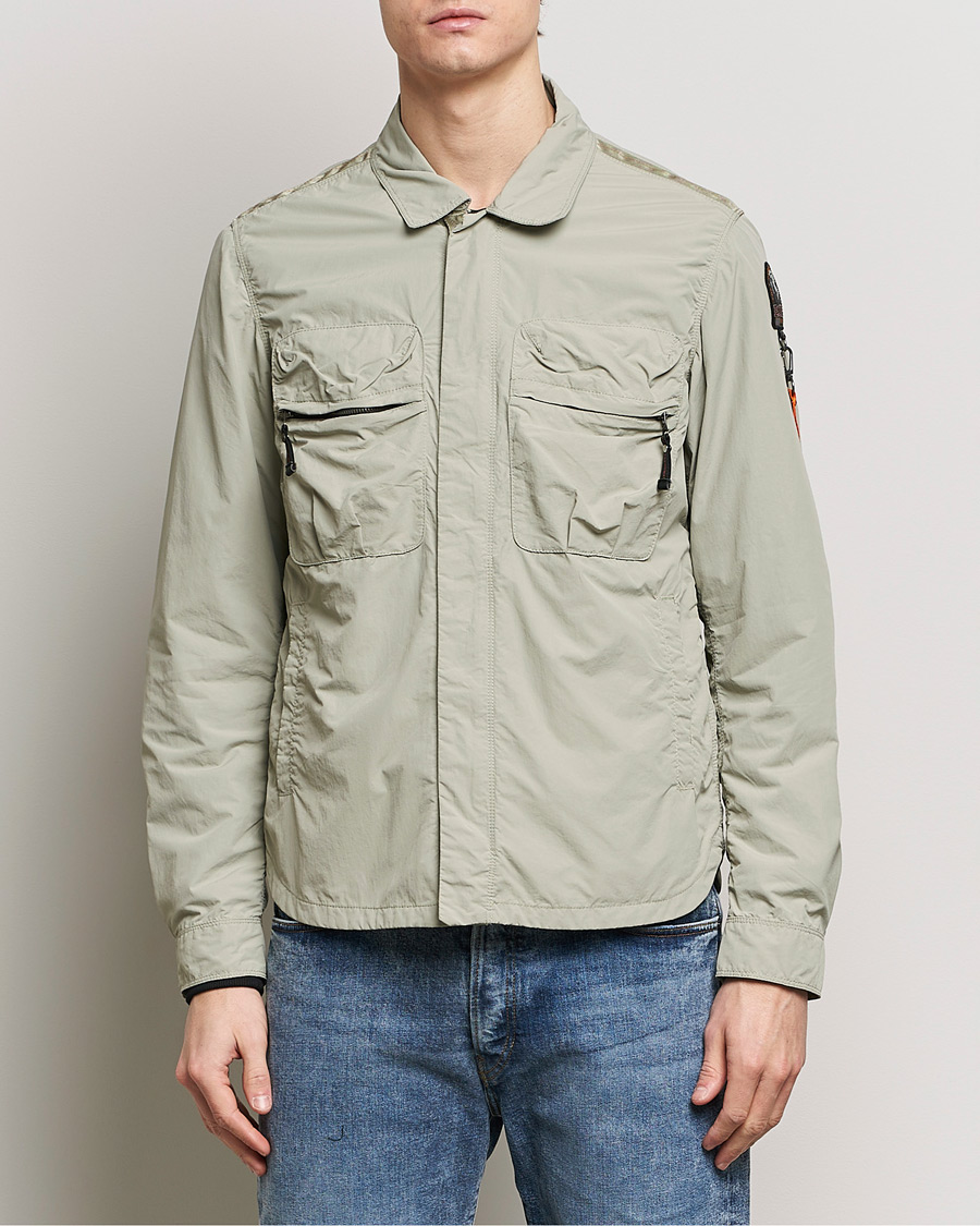 Men | Clothing | Parajumpers | Millard Vintage Nylon Jacket Sage