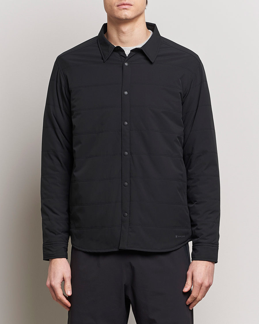 Men | Clothing | Snow Peak | Flexible Insulated Shirt Black