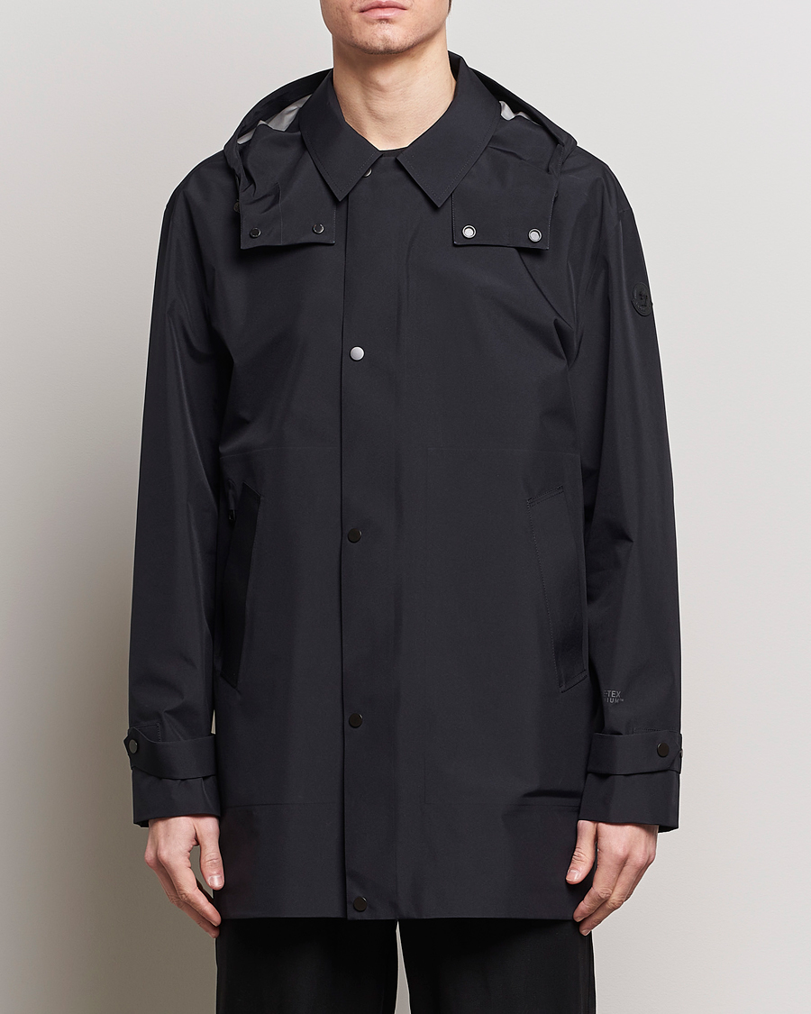 Men | Clothing | Moncler | Mongioia Technical Rain Coat Navy