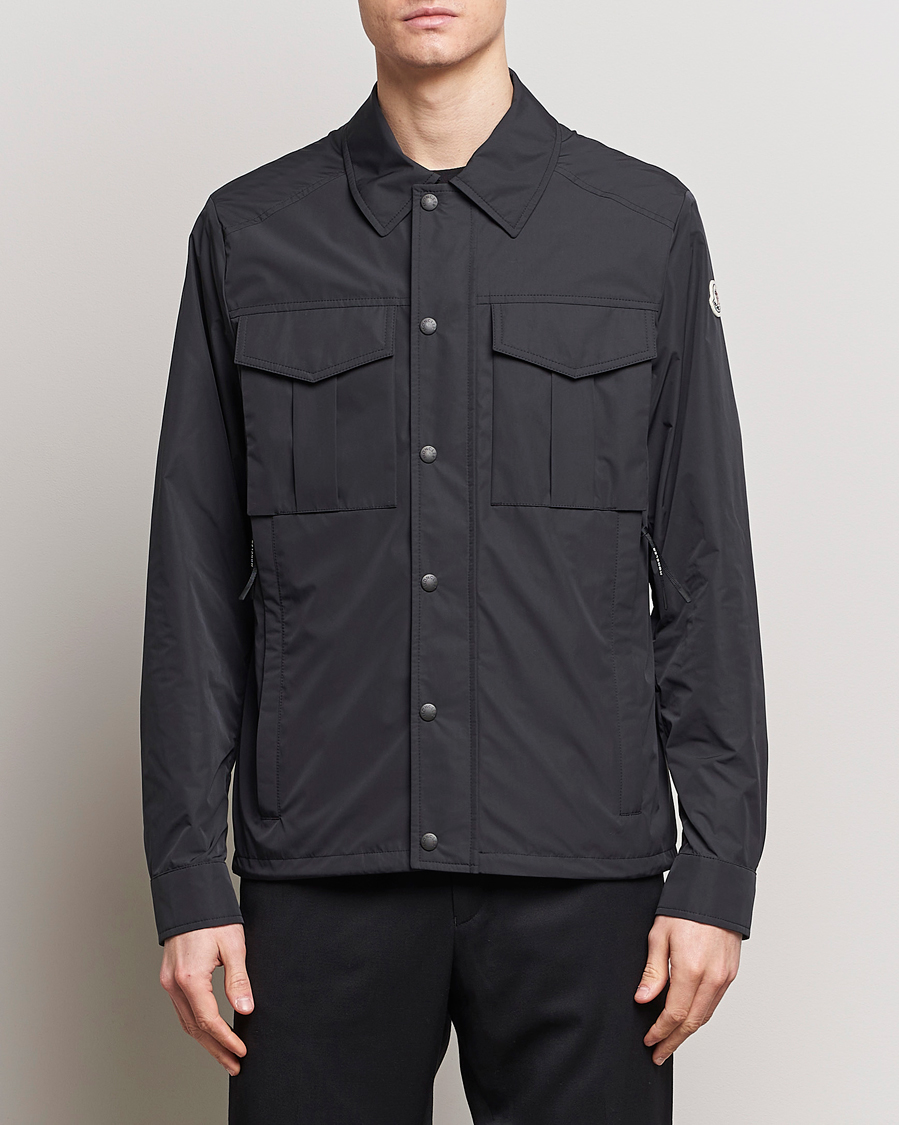 Men | Luxury Brands | Moncler | Frema Shirt Jacket Black
