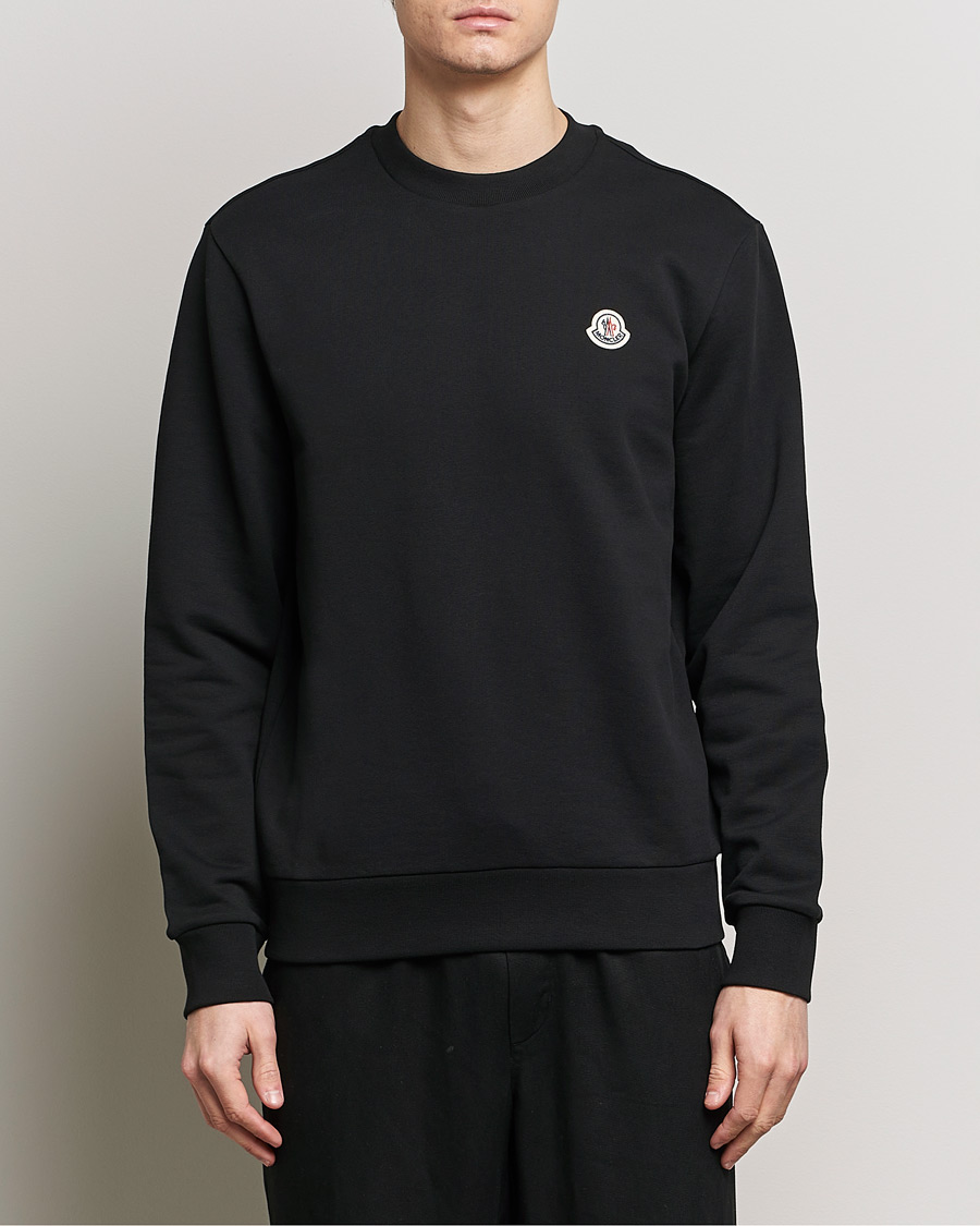 Men | Sweatshirts | Moncler | Logo Sweatshirt Black