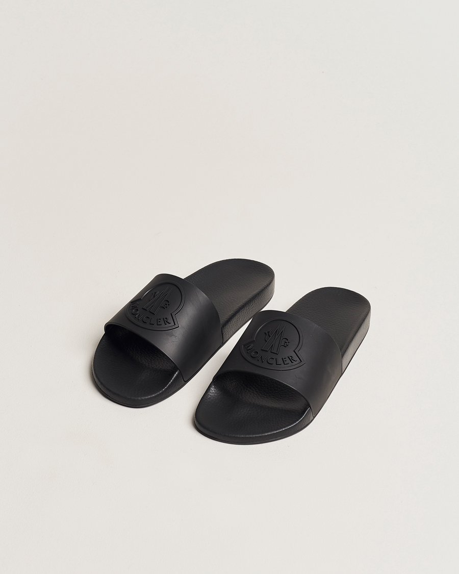 Men | Shoes | Moncler | Basile Slides All Black