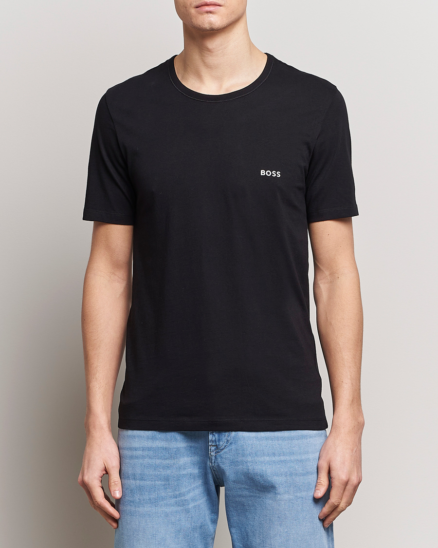 Men | Clothing | BOSS BLACK | 3-Pack Crew Neck T-Shirt Black/White/Red