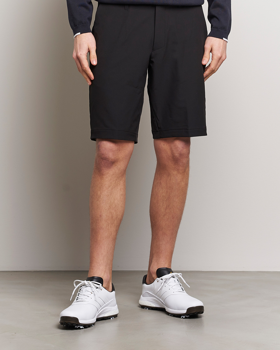 Men | Clothing | BOSS GREEN | Commuter Golf Shorts Black