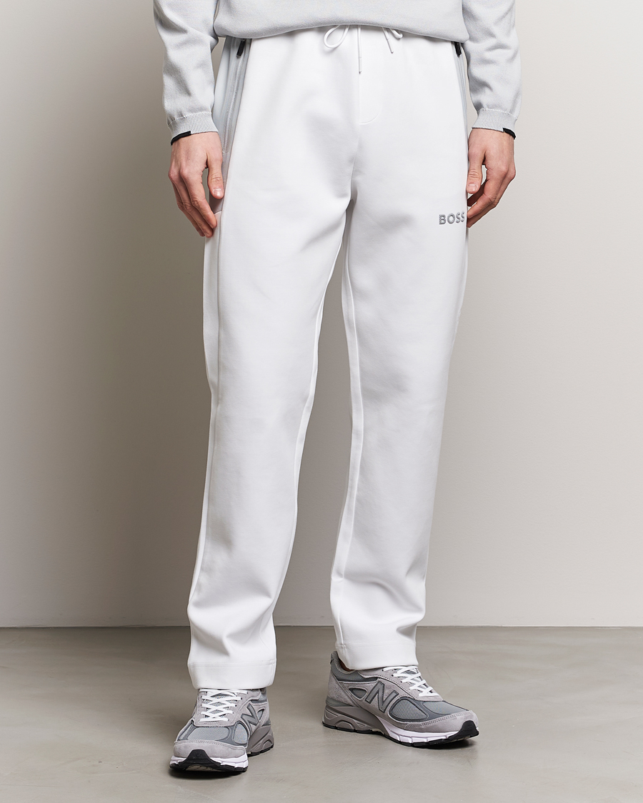 Men | Clothing | BOSS GREEN | Hadim Sweatpants White