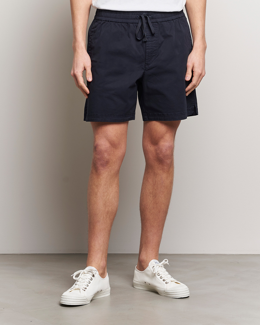 Men | Clothing | BOSS ORANGE | Sandrew Cotton Shorts Dark Blue