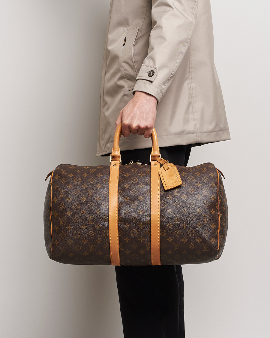 Herr | Pre-owned Accessoarer | Louis Vuitton Pre-Owned | Keepall 45 Bag Monogram 