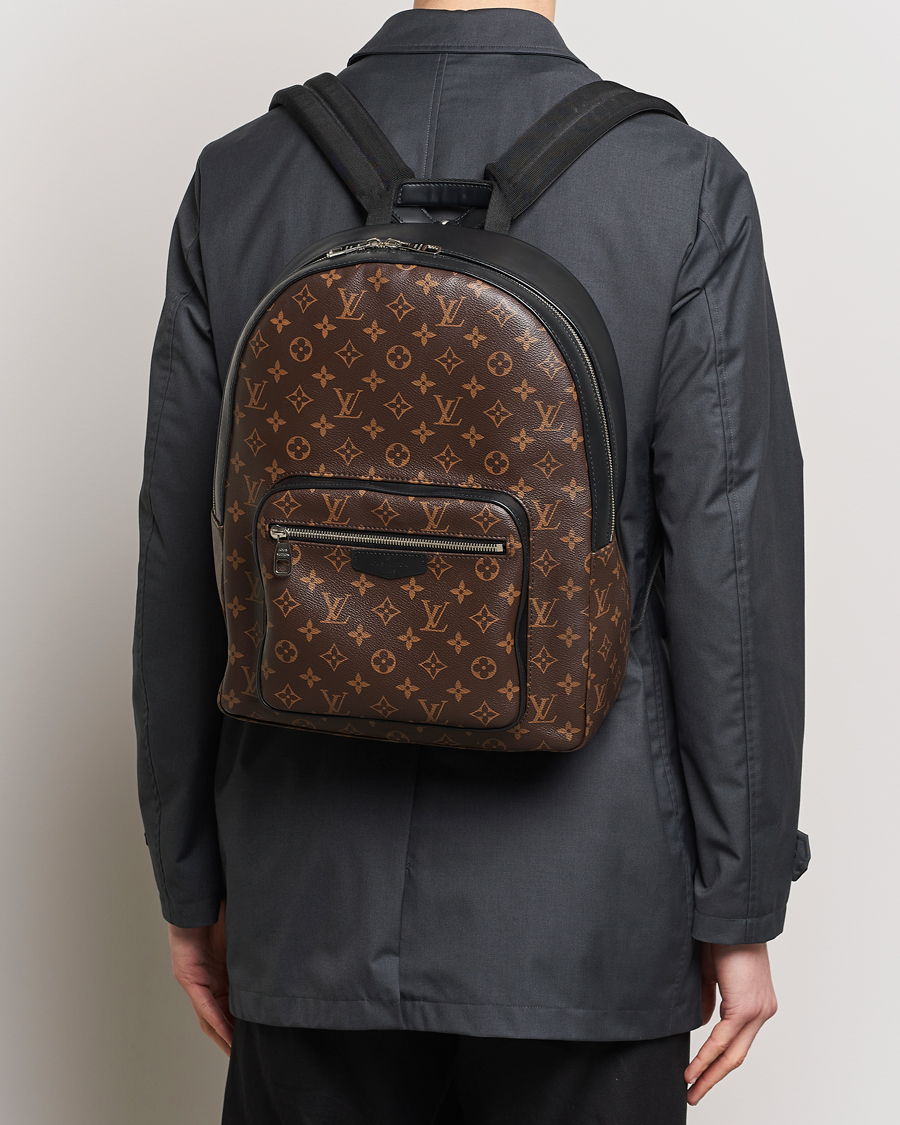 Homme | Pre-Owned & Vintage Bags | Louis Vuitton Pre-Owned | Josh Macassar Backpack Monogram 