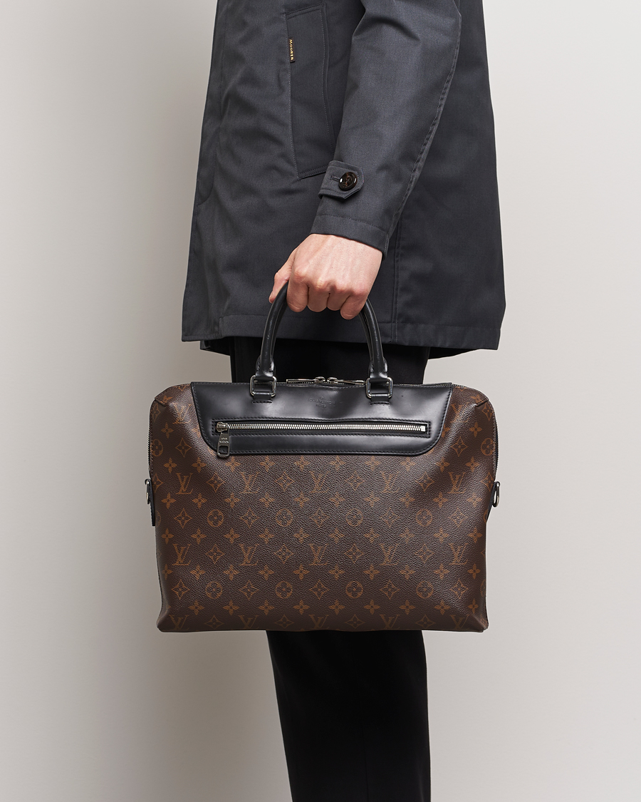 Homme | Pre-Owned & Vintage Bags | Louis Vuitton Pre-Owned | Porte Documents Jour Document Bag Monogram 