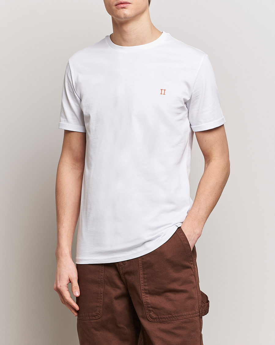Men | New Brands | LES DEUX | Nørregaard Cotton T-Shirt White