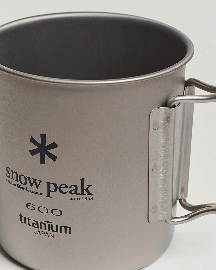 Men | Active | Snow Peak | Single Wall Mug 600 Titanium