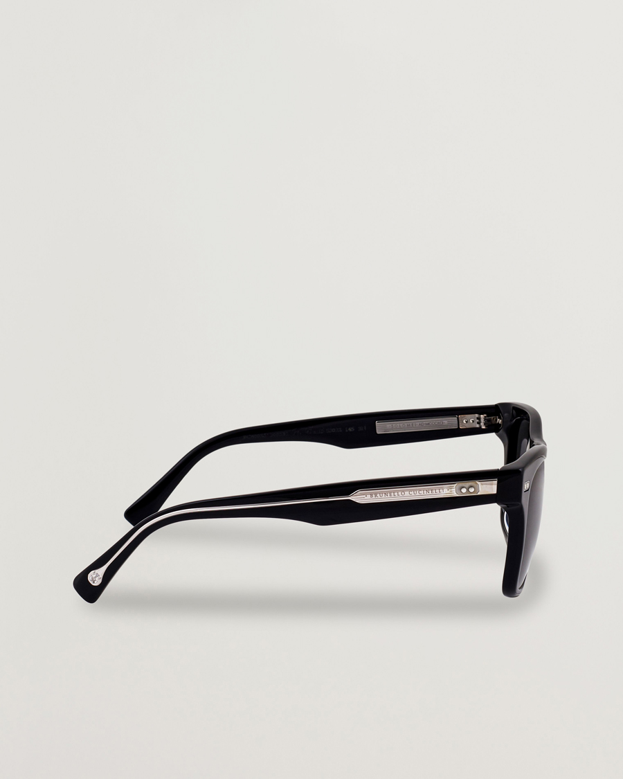 Men | Sunglasses | Brunello Cucinelli | Mr.Brunello Sunglasses Nero
