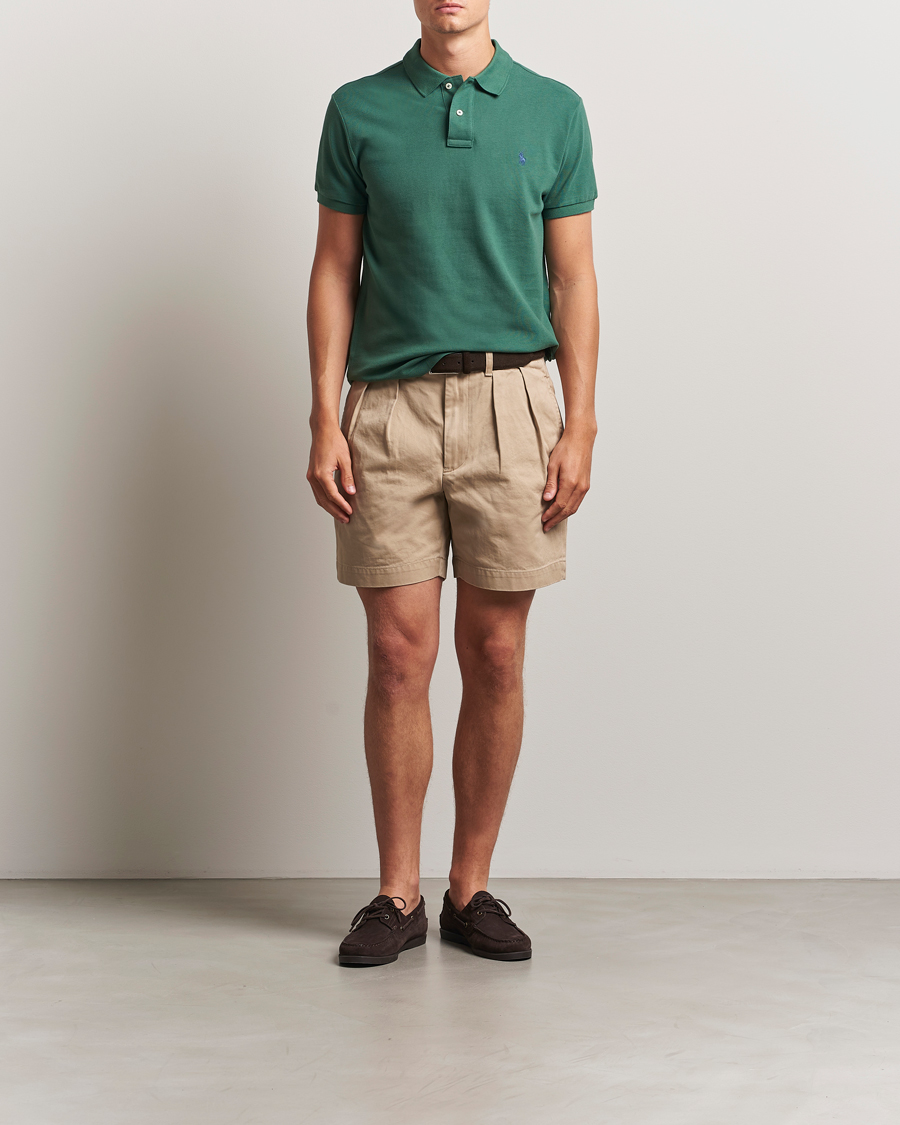 Men | Polo Shirts | Polo Ralph Lauren | Slim Fit Polo Washed Forest