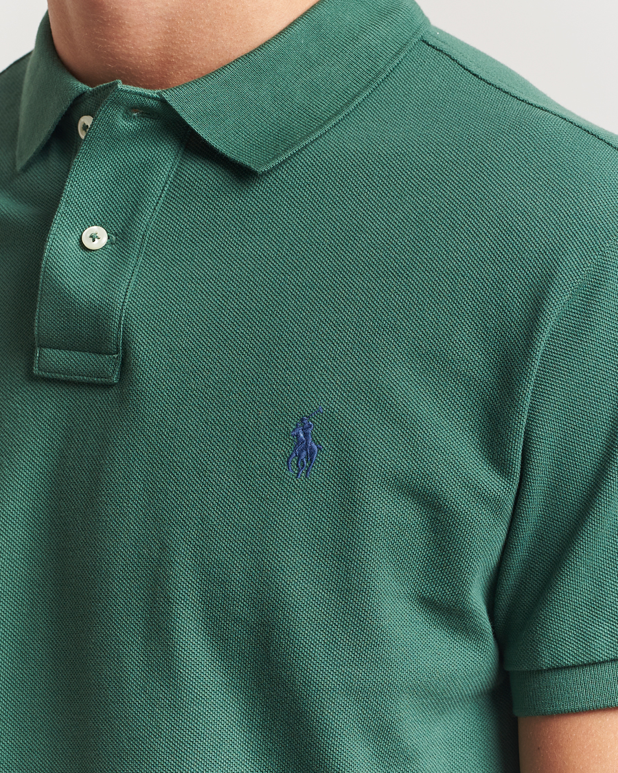 Men | Polo Shirts | Polo Ralph Lauren | Slim Fit Polo Washed Forest