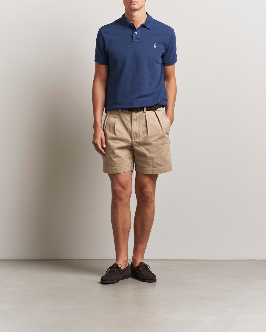 Men | Polo Shirts | Polo Ralph Lauren | Slim Fit Polo Rustic Navy