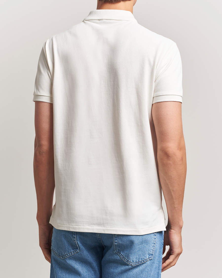 Men | Polo Shirts | Polo Ralph Lauren | Slim Fit Polo Pale Cream