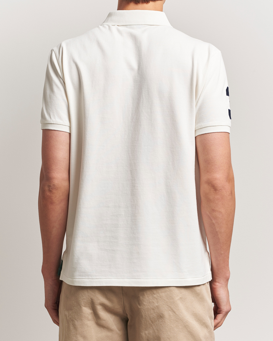 Men | Polo Shirts | Polo Ralph Lauren | Custom Slim Diagonal Stripe Polo Nevis/Washed Forest