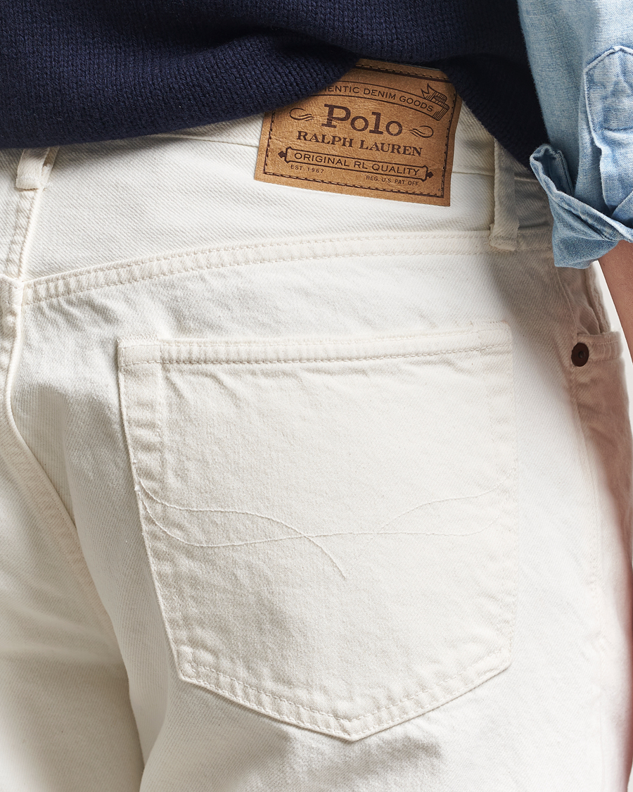 Men | Jeans | Polo Ralph Lauren | Stanford Heritage Straight Fit Jeans Matheo White
