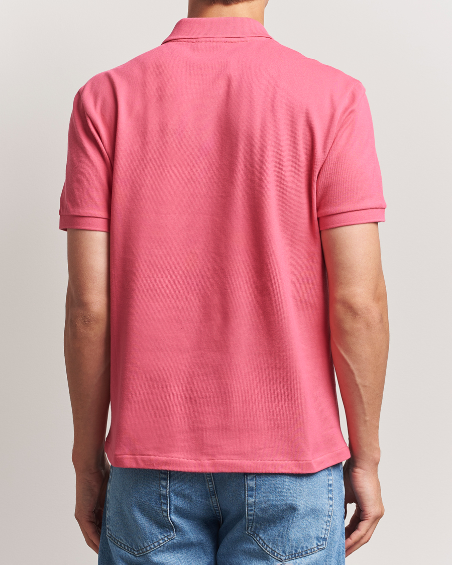 Men | Polo Shirts | Oscar Jacobson | Alex Cotton Polo Cinfandel Red