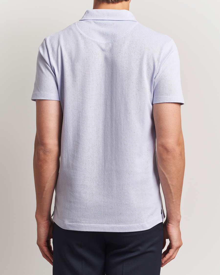 Men | Polo Shirts | Sunspel | Riviera Polo Shirt Pale Lilac