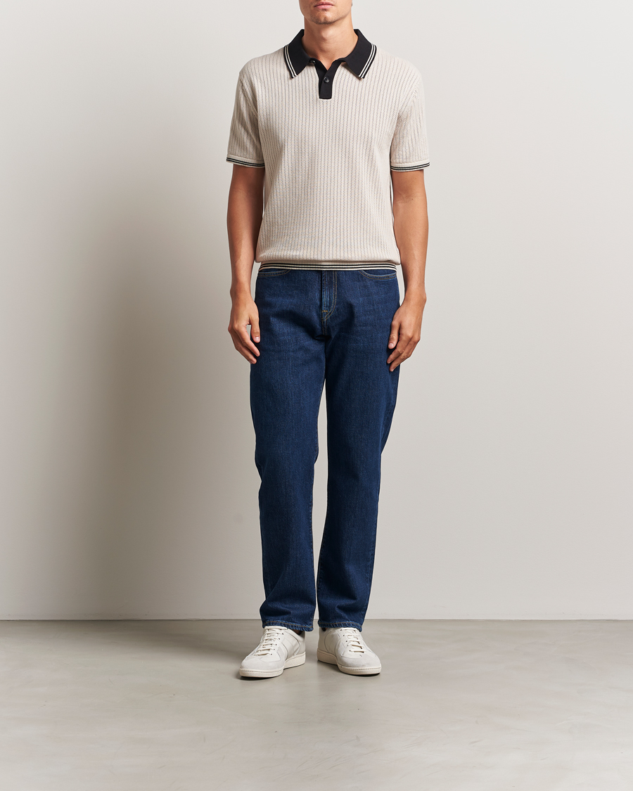Men | Polo Shirts | PS Paul Smith | Knitted Polo Off White