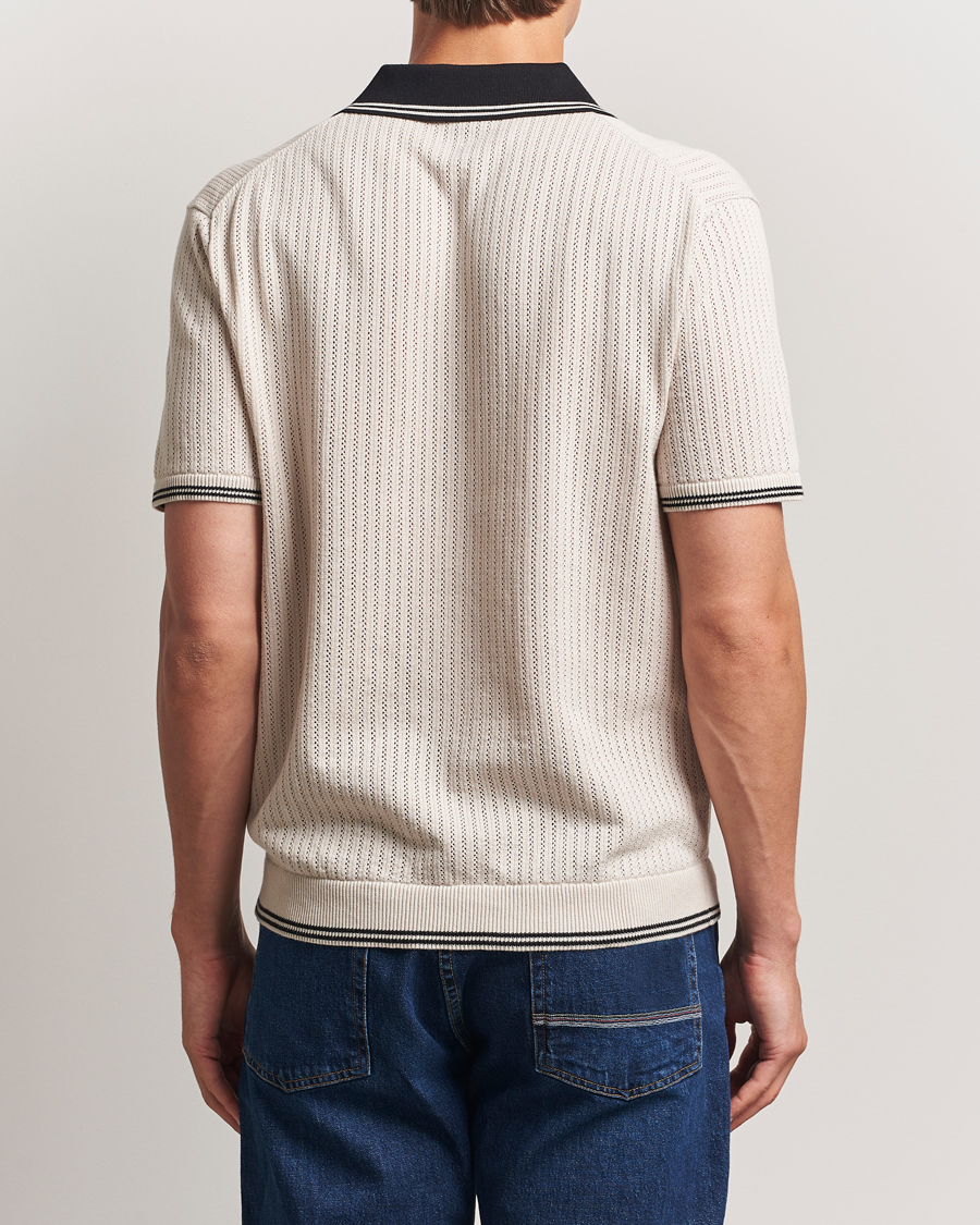 Men | Polo Shirts | PS Paul Smith | Knitted Polo Off White