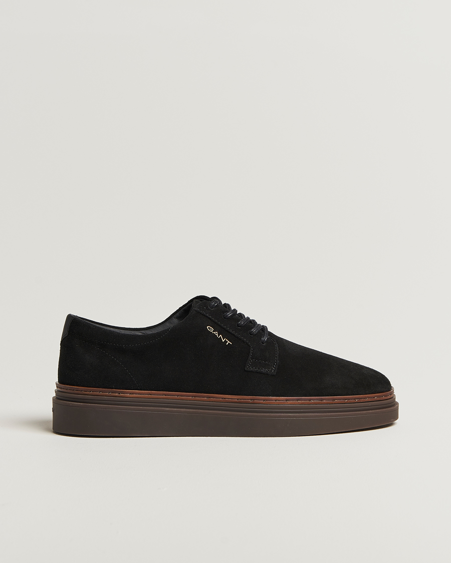 Men | GANT Kinzoon Suede Derby Sneaker Black | GANT | Kinzoon Suede Derby Sneaker Black